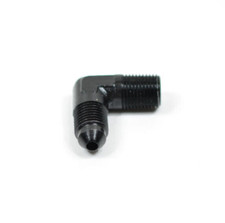 Fragola 482203-bl 90 Degree Adapter Fitting 3 an X 1/8 NPT Pipe Black