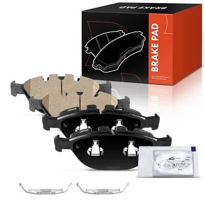 Pastilla de freno de cerámica para BMW X5 E53 2002-2006 V8 4,6 L 4,8 L delantera izquierda y derecha Foto 1 de 4