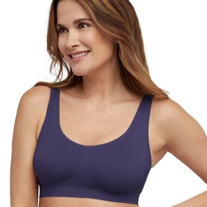 Bali One Smooth Bralette Around U Ultra Light Wire free - Medium - Purple -  NWT - Picture 1 of 1