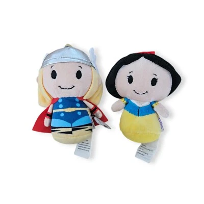 Плюшевый мини-комплект Hallmark Itty Bitty Snow White & Thor Disney Marvel - Изображение 1 из 4