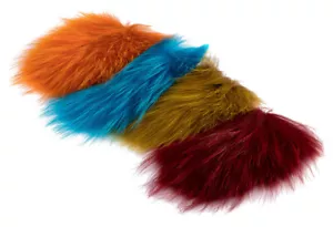 Tanuki Fur Patch | Fly Tying Materials - Picture 1 of 12