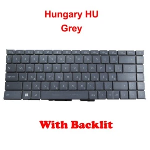 Laptop Keyboard For MSI Modern 15 A11M A11S MS-1552 Modern 15-A4M A5M Hungary HU - Picture 1 of 2