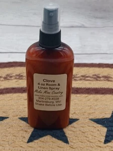 4 oz Clove type Room Spray, Handmade Linen Spray Air Freshener, Spice, Fall - Picture 1 of 1