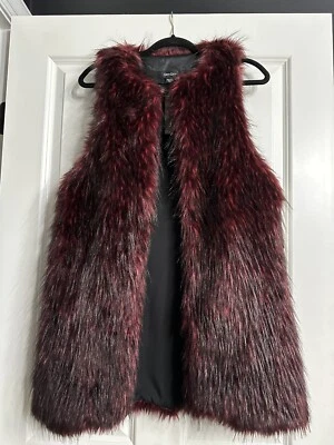 Karen Kane - Rubor Boho - Chaleco de piel sintética Foto 1 de 4