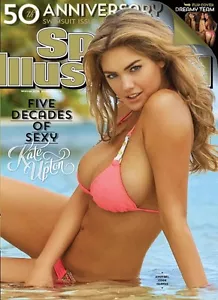 KATE UPTON ON COVER 2014 50th ANNIVERSARY ED * NEW  NEWSTAND *  NO LABEL - Picture 1 of 12