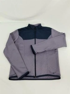 Kids Youth Nike Therma Fit Full Zip Track Jacket Purple Blue Logo Medium 8-10 - Picture 1 of 1