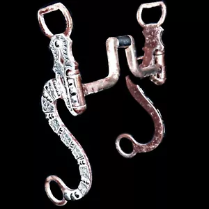 Retired Gist Classic Equine S Shank Calvalry Square Hinge Port German Silver Bit - Picture 1 of 12