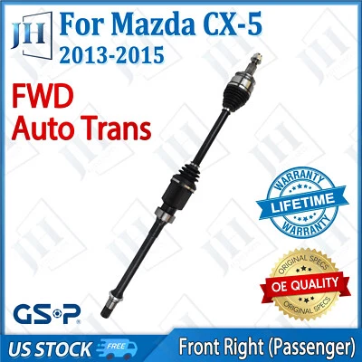 Eje CV pasajero delantero derecho original eje para Mazda CX-5 2013 14 15 FWD transmisión automática Foto 1 de 4