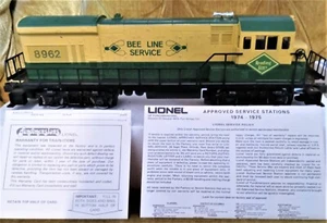 NEW VINTAGE 1979 LIONEL 6-8962 POWERED READING LINES U36B DIESEL ENGINE NIB MINT - Picture 1 of 10