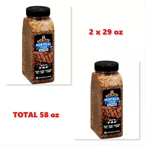 McCormick Grill Mates Montreal Steak Gewürz (2 x 29 = 58 Unzen) - Bild 1 von 8