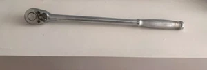 Snap On #71-15 Chrome 1/2" Drive 15" Handle Ratchet USA 1940s - Picture 1 of 6