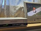 Philips Dvp3340V Dvd Vcr Combo 4 Head Hi-Fi Vhs Player Tested Working No Remote