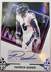 2022 Panini Elements Neon Patrick Queen Baltimore Ravens AUTO /25 - Picture 1 of 2
