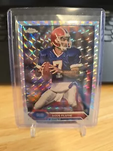 2024 Topps Chrome Doug Flutie Prizm Buffalo Bills - Picture 1 of 2