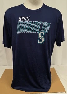 Brand New Men's Genuine Merchandise MLB Seattle Mariners Short Sleeve Shirt - L - Picture 1 of 4