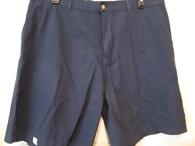Shorts de caminhada Architect masculino cintura rígida frente plana costura interna 9" azul marinho escuro tamanho 42 - Imagem 1 de 4