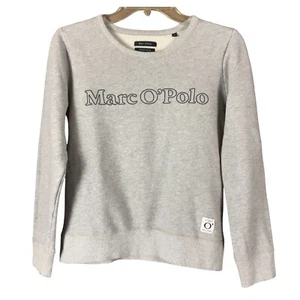 Marc O'Polo Sweatshirt Organic Cotton Active School Travel Comfy Sz XS Gray - Picture 1 of 7