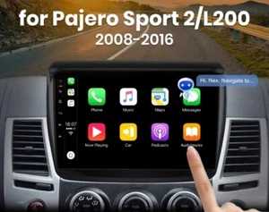 RADIO 2 DIN ANDROID PARA MITSUBISHI PAJERO SPORT L200 GPS WI-FI USB BLUETOOTH - Imagen 1 de 4