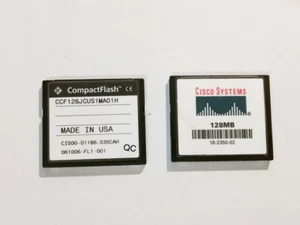 128MB Cisco CF Flash card 13-2350-02 Compact Flash memory - Picture 1 of 1