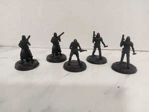 Fallout: Wasteland Warfare Survivors Settler Miniatures x5 - grundiert - Bild 1 von 2