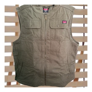 Wrangler Workwear Small gesteppte gefütterte Entenweste Relaxed Fit grün XL 46-48 - Bild 1 von 6