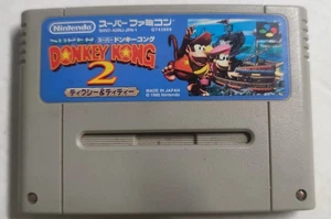 Super Donkey Kong 2: Videogioco Cartuccia Nintendo Super Famicom SHVC-ADNJ-JPN-1 - Picture 1 of 6