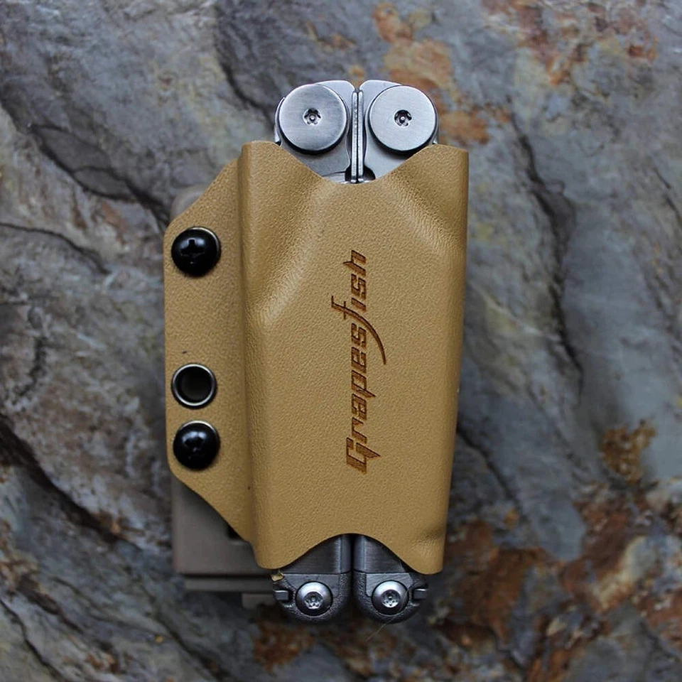 GRAYOUT GEAR Leatherman WAVE Kydex Multitool Sheath – Rugged, Secure, and Custom-Fit