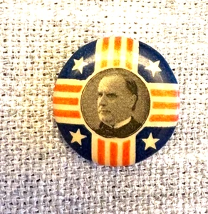 1900 William McKinley President Campaign Pin Nice - Picture 1 of 2