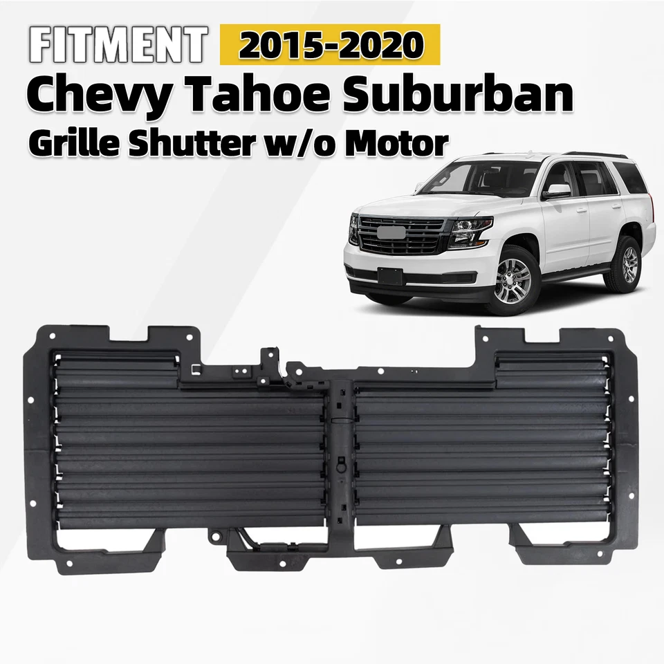 Active Grille Shutter For 2015-2020 Chevy Tahoe Suburban 84378163 w/o Motor Foto 1 de 4