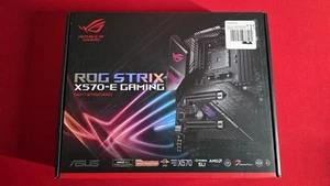 ROG Strix X570-E Gaming Motherboard with 32GB DDR4 RAM - Photo 1/9