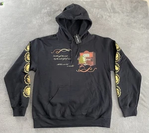 Neu mit Etikett Over the Garden Wall Erwachsene Medium schwarzer Pullover Frosch Hoodie Sweatshirt Gr. M - Bild 1 von 13