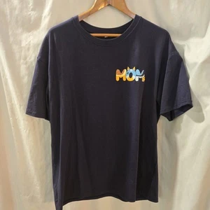 "In My Bluey Mom Era" Large Navy Tshirt - Picture 1 of 3