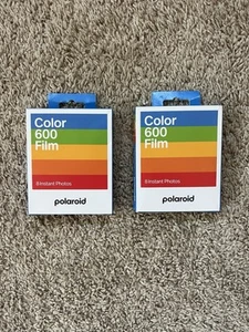 Two Boxes Color Polaroid 600 Instant Film - Picture 1 of 3