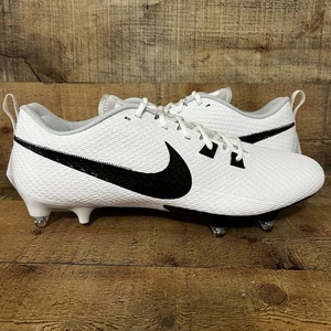 Nike Football Cleats Size 16 White Black Vapor Edge Speed 360 2 DT FJ7094-100 - Picture 1 of 12
