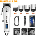 Kemei 0.00Mm Hair Clippers Wireless Trimmer Electric Shaver Cutting Beard Barber