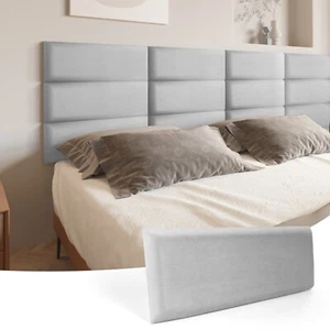 "Art3d Peel & Stick Kopfteil für King Size, 12er-Pack Panels Größe 9,84""x23,6" - Bild 1 von 33