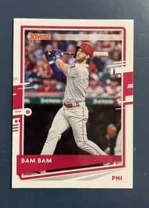2020 Donruss Bryce Harper Nickname Variation “Bam Bam” #193 Phillies✨ - Picture 1 of 2