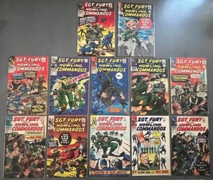 SGT FURY and his Howling Commandos 11, 19, 25, 31-32, 34, 36, 38, 40, 41, 45, 56 - Picture 1 of 14