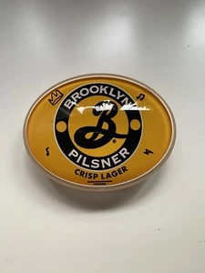 Brooklyn Pilsner Oval 3D badge, Beer Pump, Font, Pub, Bar, Mancave, Lager, Ale - Picture 1 of 1