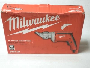 Milwaukee 6852-80 120V 6.8 Amp Corded 18 Gauge Shear, 2,500 rpm,360° Swivel Head - Picture 1 of 6