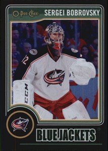 2014-15 O-Pee-Chee Black Rainbow #386 Sergei Bobrovsky /100