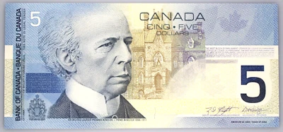 Canada 2002 - $ 5 - BC-62a-i  - Knight-Dodge - HNH - Crisp - UNC or Better - Image 1 of 2