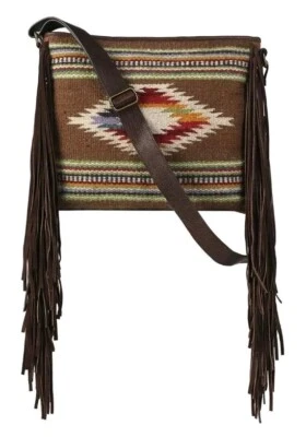 ARIAT Concealed Carry Purse/Messenger Bag  Aztec/Hobo NWT - Image 1 of 4