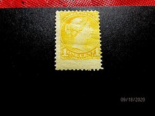 Canada #35 1c Queen mint f-vf og, large stamp, cv 50.-