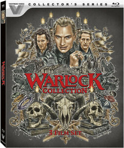 Kolekcja Warlocka 1 2 3 (Blu-ray) Vestron Video Collector's Series NOWA zapieczętowana