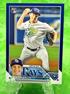 Kevin Kelly RC - Royal Blue - 2023 Topps Update Series #US260 Miami Marlins - Picture 1 of 11
