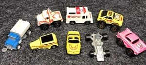 Lot of 8 Vintage Micro Machines Galoob Cars Miniature Vehicles - Picture 1 of 14