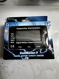 CellMeter 7- Digital Akku Kapazitätsprüfer RC LiPo LiFe Li-Ion NiMH Nicd Neu im Karton - Bild 1 von 2