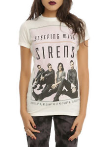 Sleeping With Sirens Juniors Girls Photo Shirt New XL