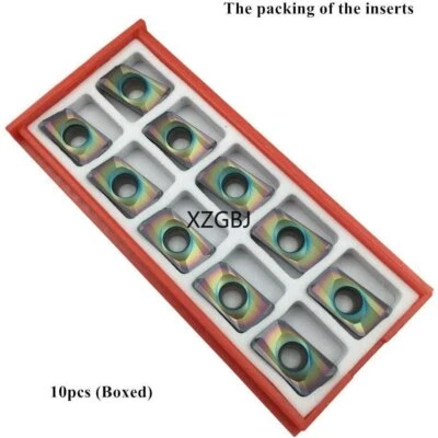 CK 10Pcs APMT1604PDER CNC Carbide Milling Insert,For Stainless steel,400R